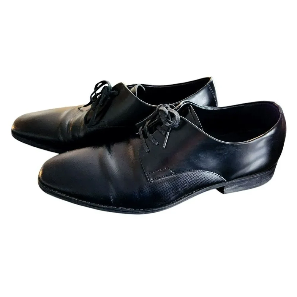 Calvin Klein Ramses Black Dress‎ Shoes Size 13
